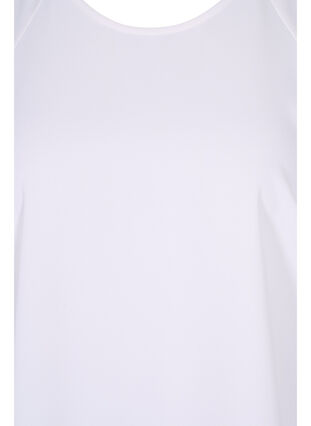 Lyhythihainen pusero pyöreällä pääntiellä, Bright White, Packshot image number 2