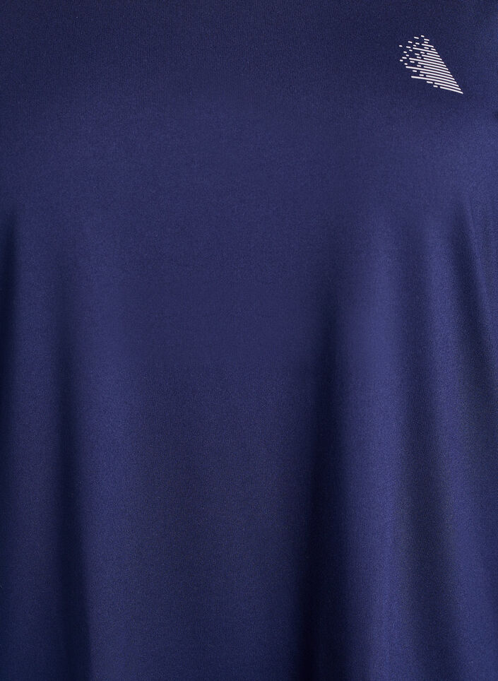 Treenipusero 3/4-hihoilla, Sininen, Packshot image number 2