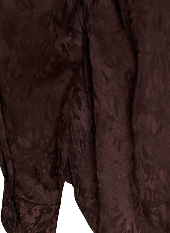 Paita samans&auml;vyisell&auml; paisley-kuviolla, Ruskea, Packshot image number 3