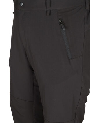 Vaellushousut taskuilla, Black, Packshot image number 2