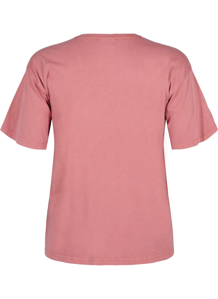 T-paita helmillä, Heather Rose Washed, Packshot image number 1