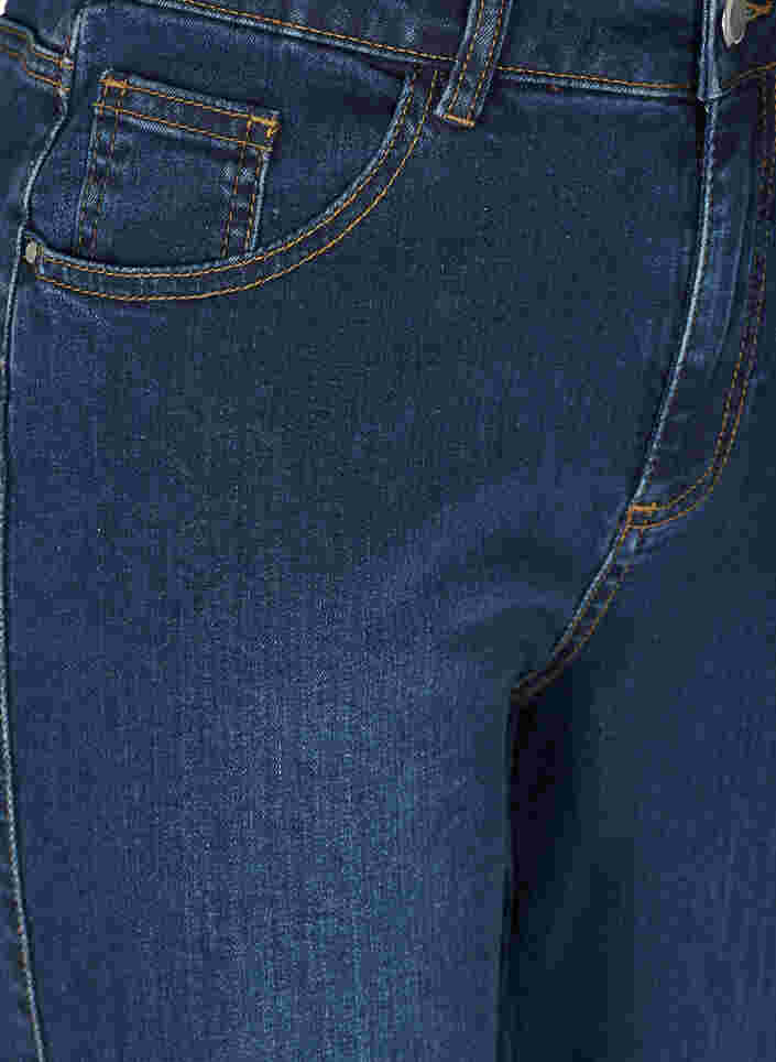 Korkeavyötäröiset Ellen bootcut-farkut, Dark Blue, Packshot image number 2
