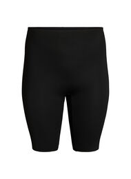 Pitk&auml;lahkeiset kevyet shapewear-shortsit, Musta