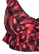 Bikiniyl&auml;osa printill&auml; ja r&ouml;yhel&ouml;yksityiskohdilla, Vaaleanpunainen, Packshot image number 2