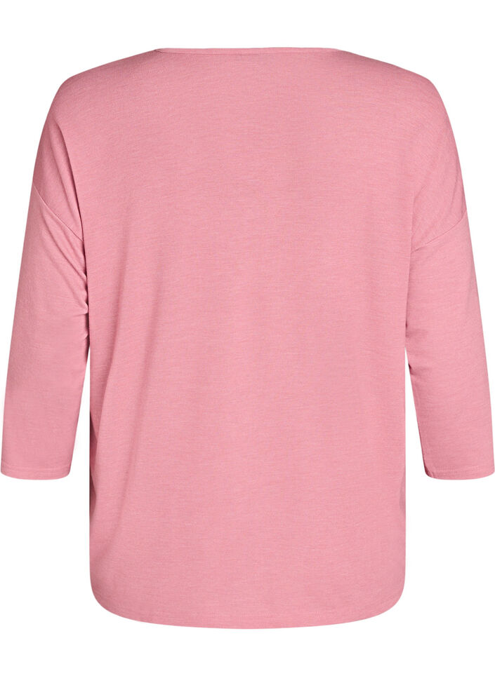 Jerseypusero 3/4-hihoilla, Punainen, Packshot image number 1