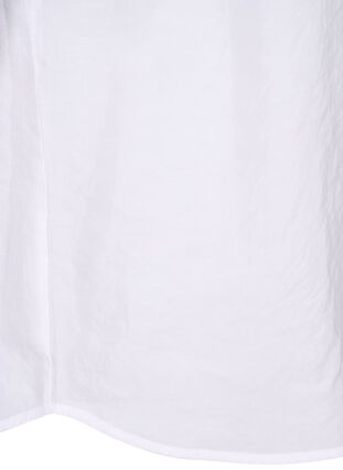 Tencel ™ -modaalista valmistettu pusero kirjotuilla yksityiskohdilla., Bright White, Packshot image number 4