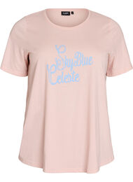 FLASH - T-paita printill&auml;, Punainen