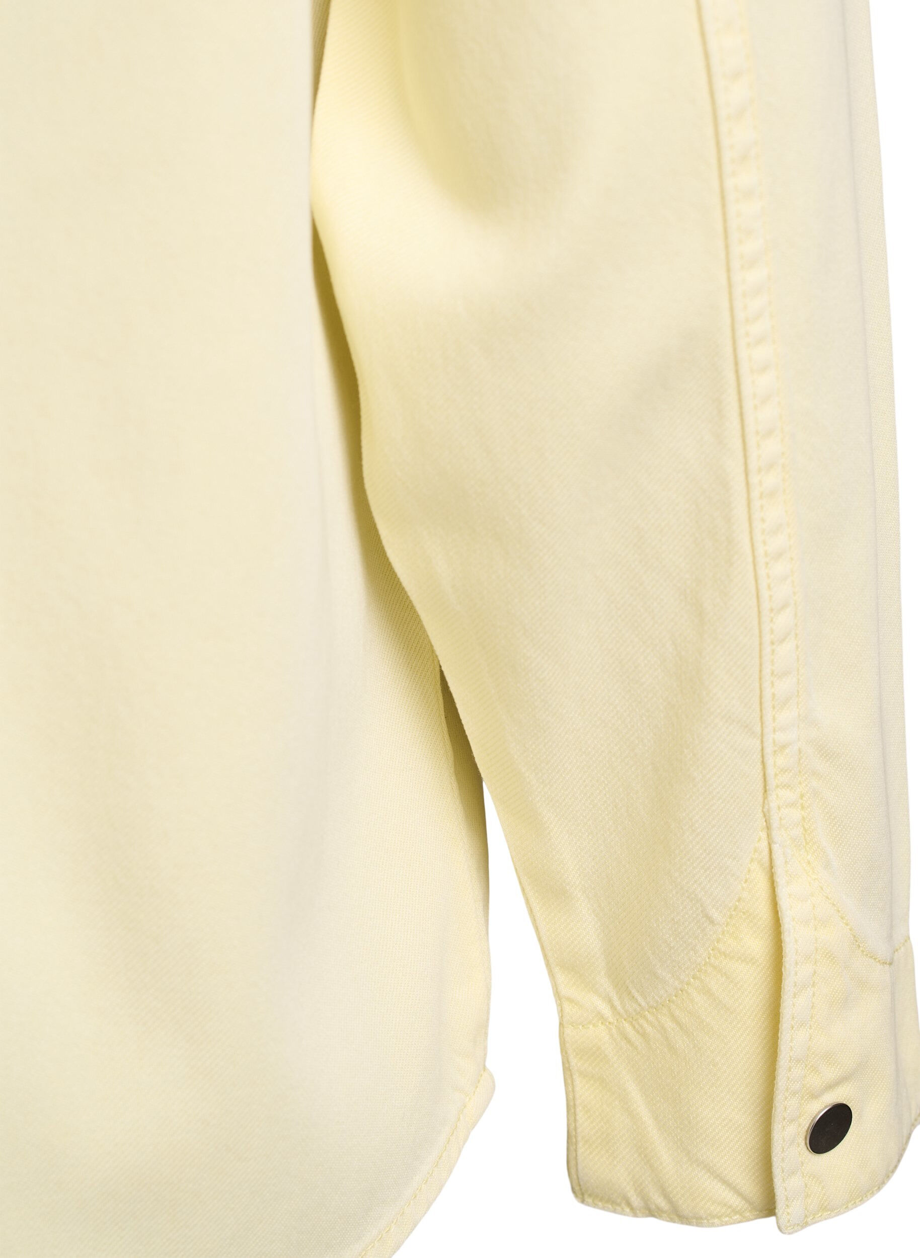 Zizzi Farkkupaita, jossa rintataskut, Keltainen, Packshot image number 3