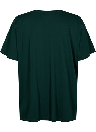 Lyhythihainen t-paita v-pääntiellä, Pine Grove, Packshot image number 1