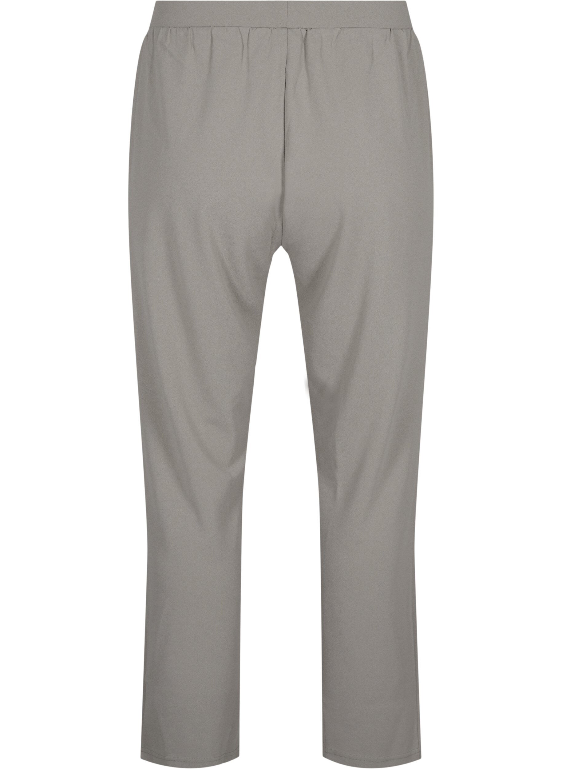 ZizziHousut suorassa mallissa, Beige, Packshot image number 1