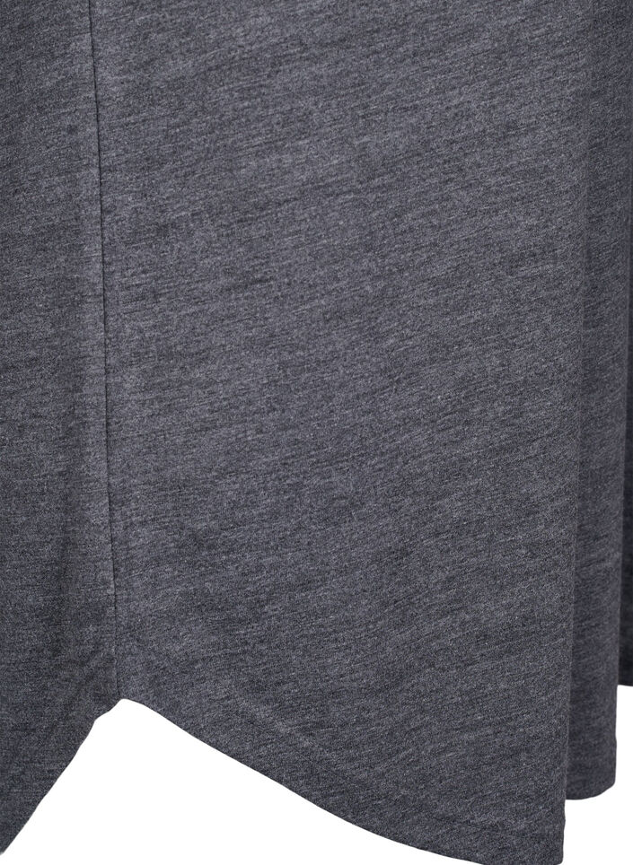 Lyhythihainen yöpaita tekstipainatuksella, , Packshot image number 3