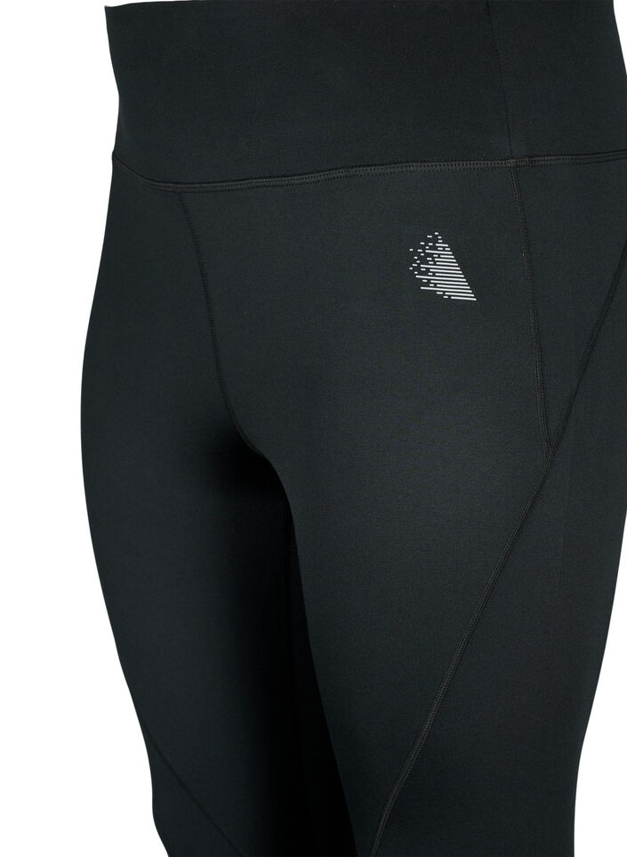 Treenilegginsit fleecevuorella, Musta, Packshot image number 2