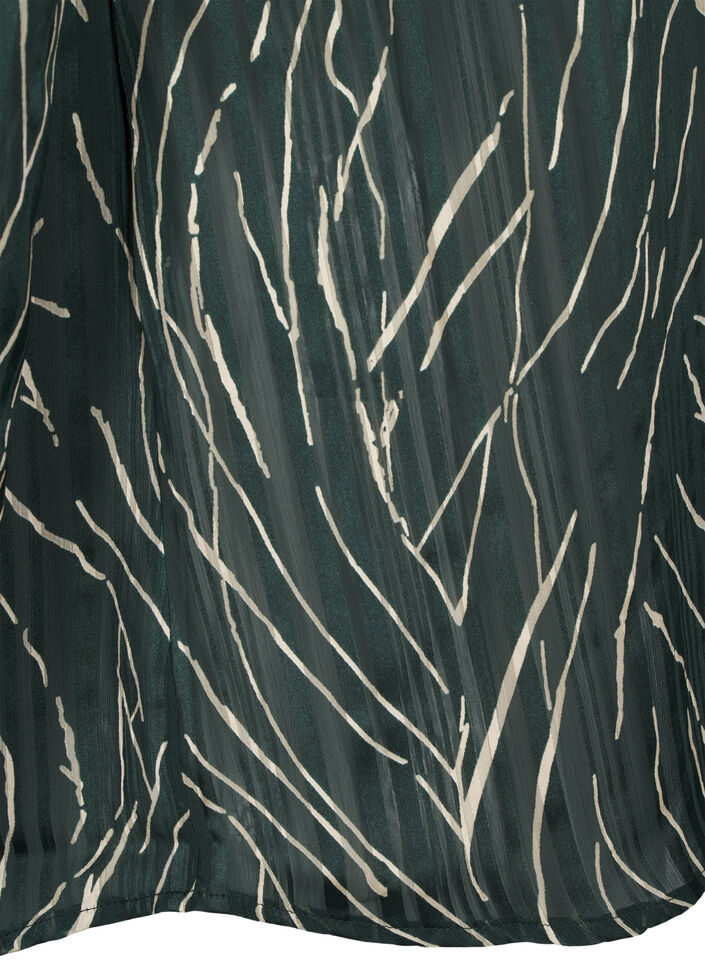 Pitkähihainen paita napeilla, Vihreä, Packshot image number 3