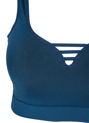 Kevyesti topatut rintaliivit nauhayksityiskohdalla, Blue Wing Teal, Packshot image number 2