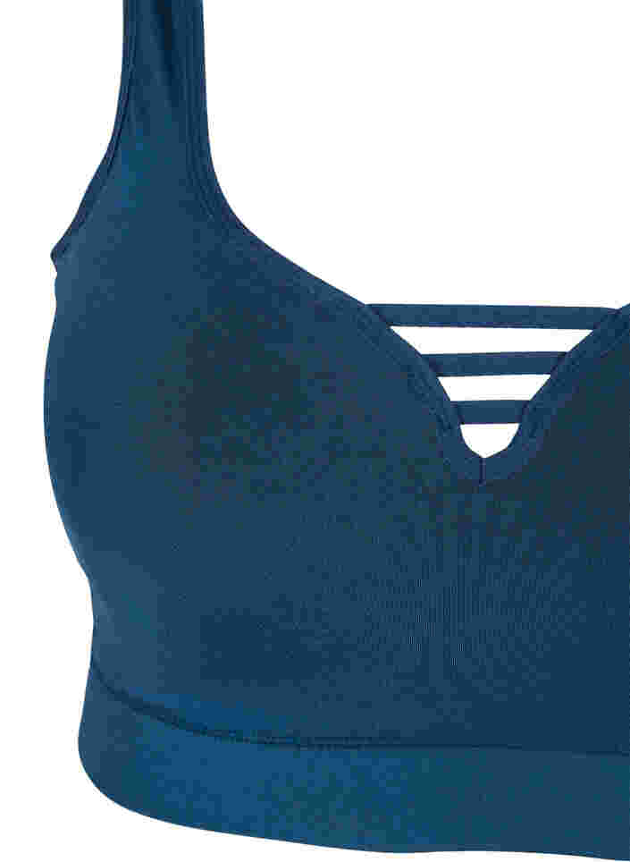 Kevyesti topatut rintaliivit nauhayksityiskohdalla, Blue Wing Teal, Packshot image number 2