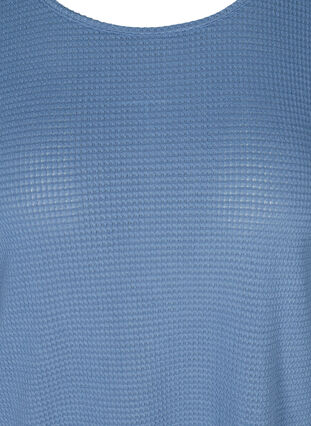 Pitkähihainen pusero pyöreällä pääntiellä , Bijou Blue, Packshot image number 2