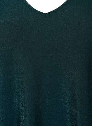 Glitteripusero, jossa puhvihihat, Black Scarab, Packshot image number 2