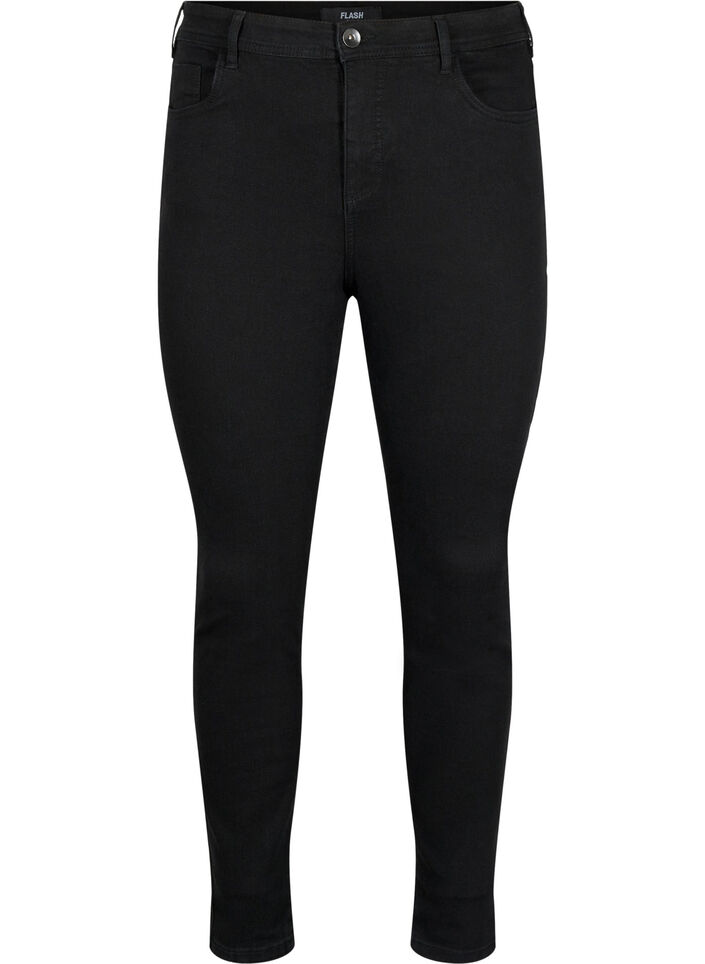Farkut super slim fit -mallissa, Musta, Packshot image number 0