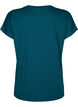 Lyhythihainen t-paita treeniin kuosilla, Deep Teal/Pacific, Packshot image number 1