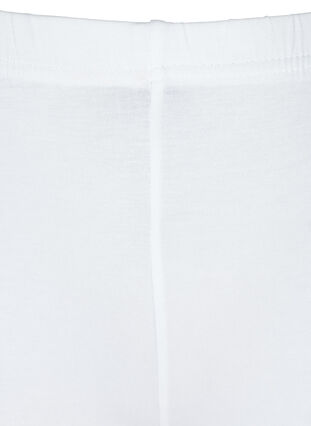 Pyöräilyshortsit pitsireunuksella, Bright White, Packshot image number 2