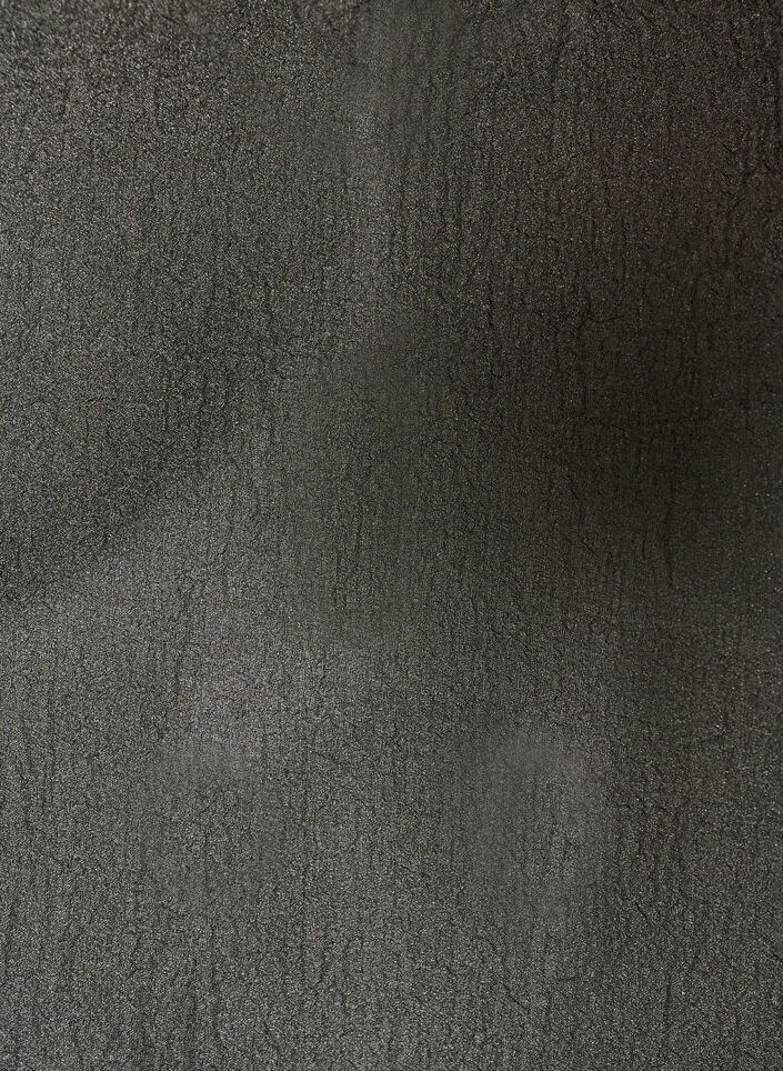 Lyhyt organza-mekko r&ouml;yhel&ouml;helmalla, Musta, Packshot image number 2