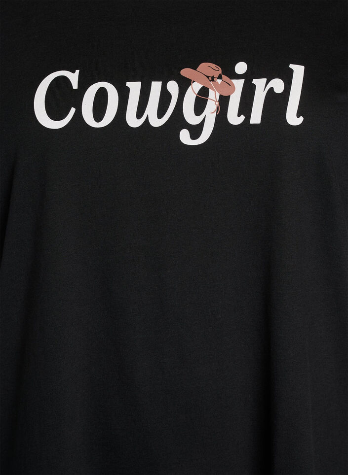 FLASH - T-paita printill&auml;, Musta, Packshot image number 2