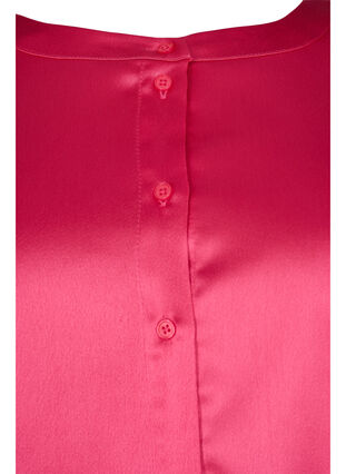 Pitkä kiiltävä mekko halkioilla, Pink Flambé, Packshot image number 2
