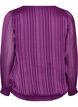 Raidallinen pusero pallomaisella muodolla, Violetti, Packshot image number 1
