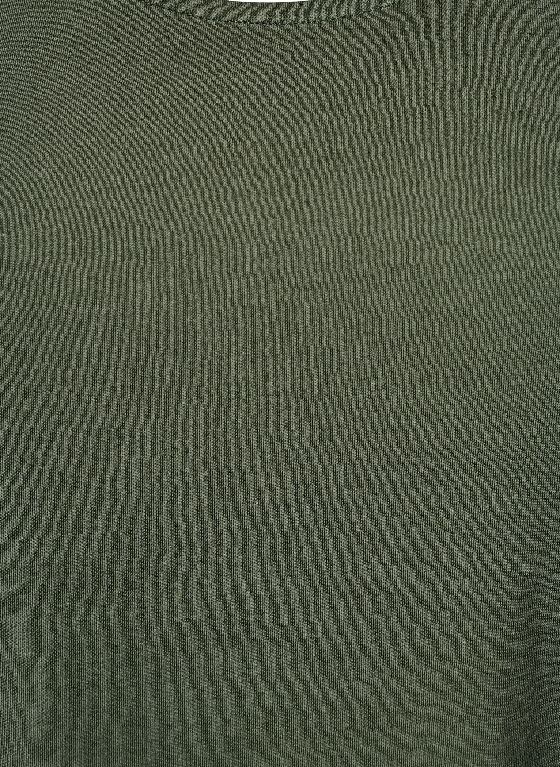 Zizzi Hihaton A-linjainen mekko, Vihre&auml;, Packshot image number 2