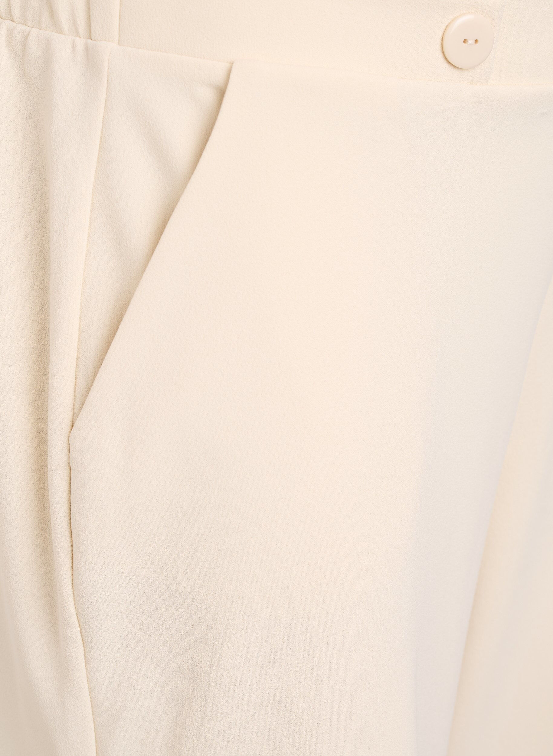 Zizzi7/8-pituiset housut v&auml;lj&auml;ss&auml; mallissa, Beige, Packshot image number 2