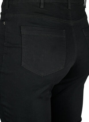 Amy-farkut, joissa on korkea vyötärö ja hyvin kapea istuvuus, Black, Packshot image number 3