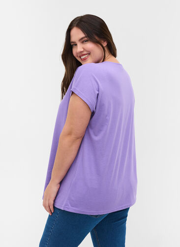 T-paita, Paisley Purple, Model image number 1