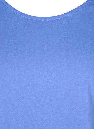 T-paita puuvillasekoitteesta, Ultramarine, Packshot image number 2