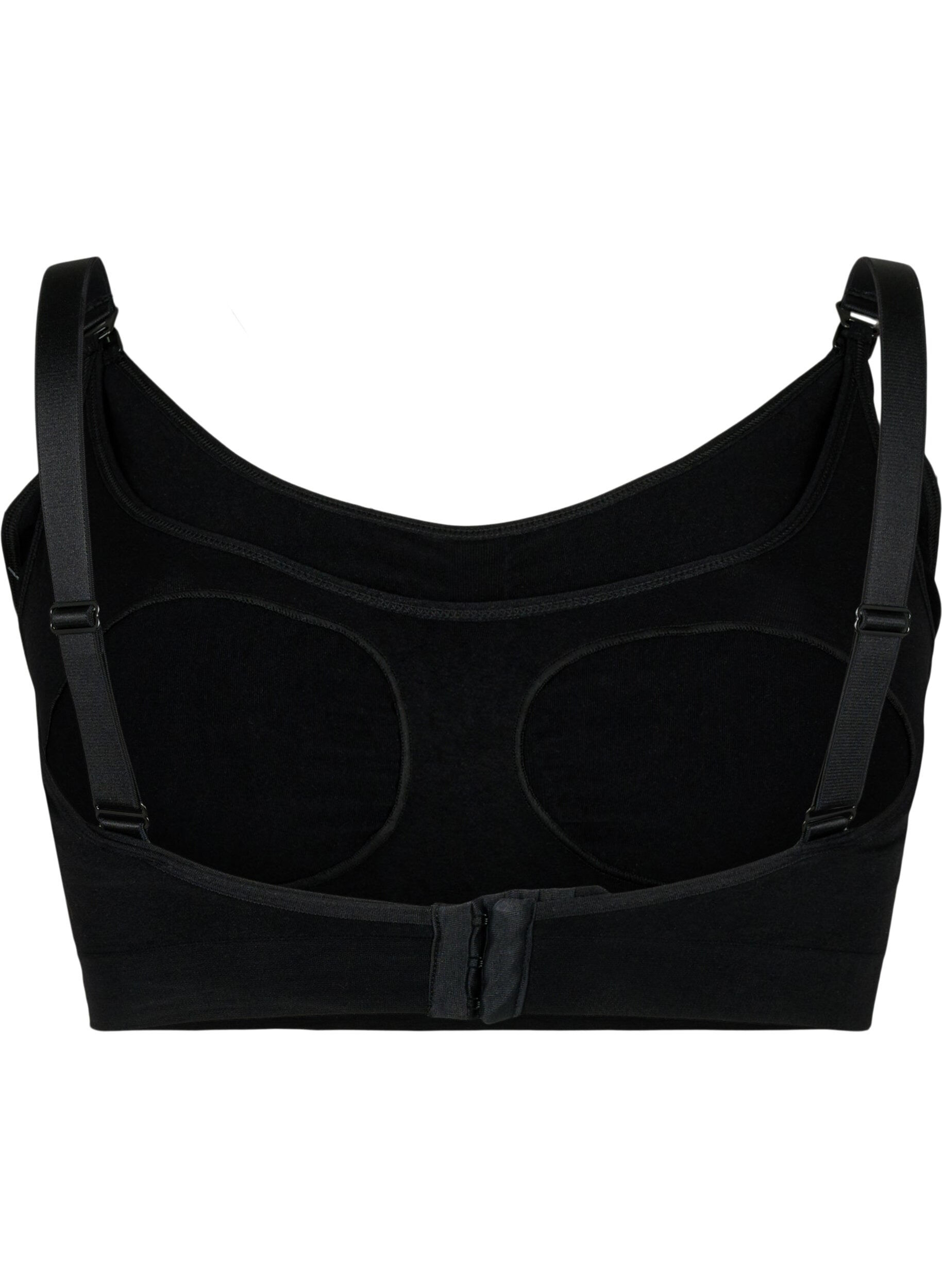 Zizzi Imetysrintaliivit, Musta, Packshot image number 1