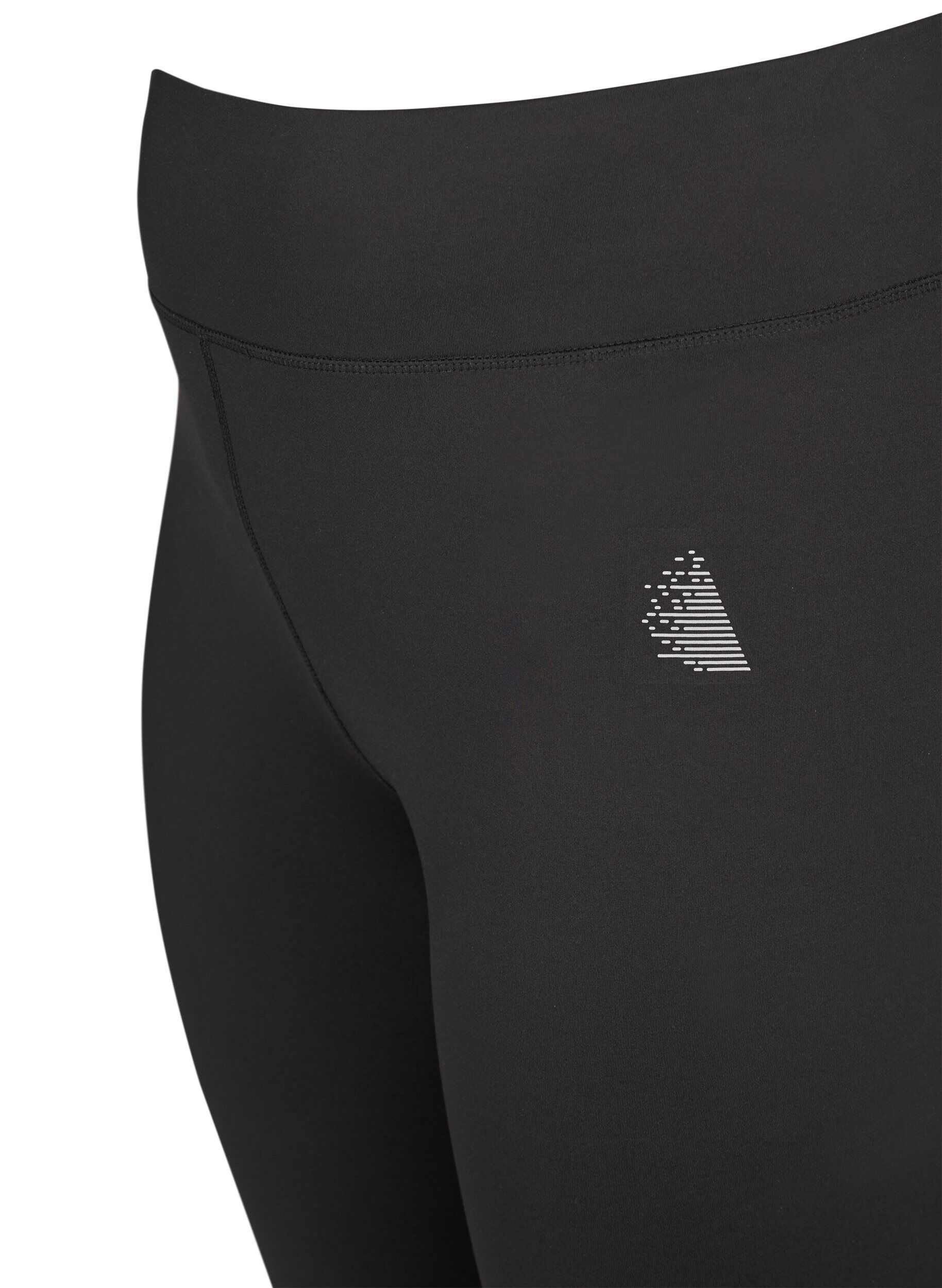 ZizziLyhytlahkeiset perus treenileggingsit, Musta, Packshot image number 2