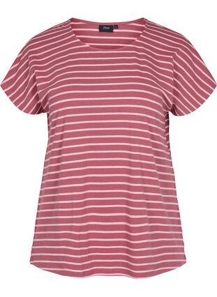 Puuvillainen t-paita raidoilla, Apple Butter Stripe, Packshot image number 0