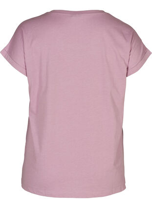 T-paita puuvillasekoitteesta, Lavender Mist Mel., Packshot image number 1