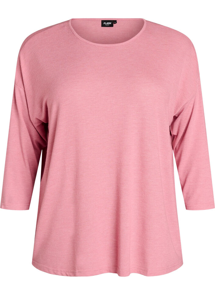 Jerseypusero 3/4-hihoilla, Punainen, Packshot image number 0