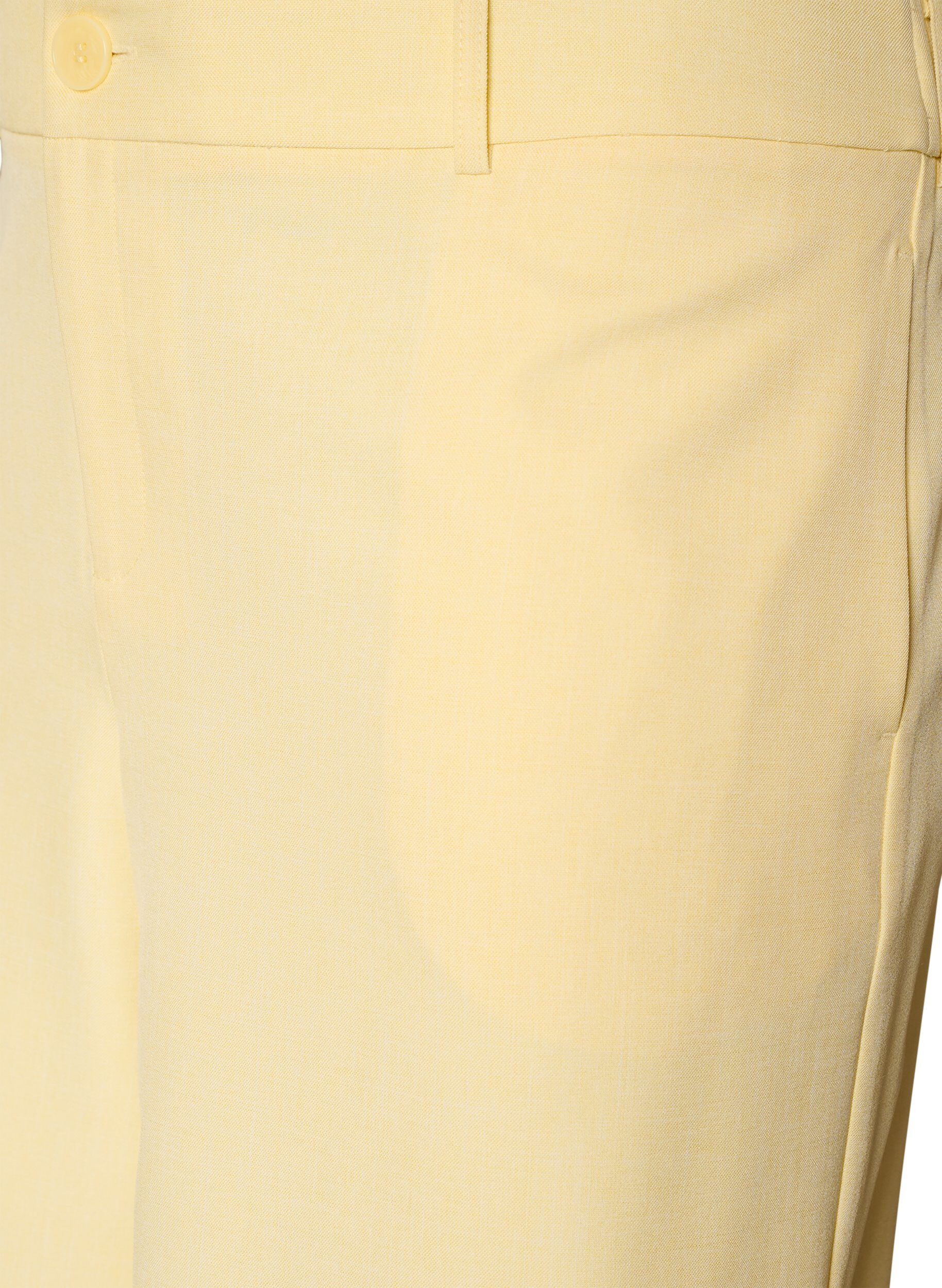 Zizzi Rennot korkeavy&ouml;t&auml;r&ouml;iset Bermudashortsit, Keltainen, Packshot image number 2