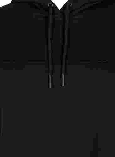 Svetarimekko kontrastiväreillä ja taskuilla, Black, Packshot image number 2