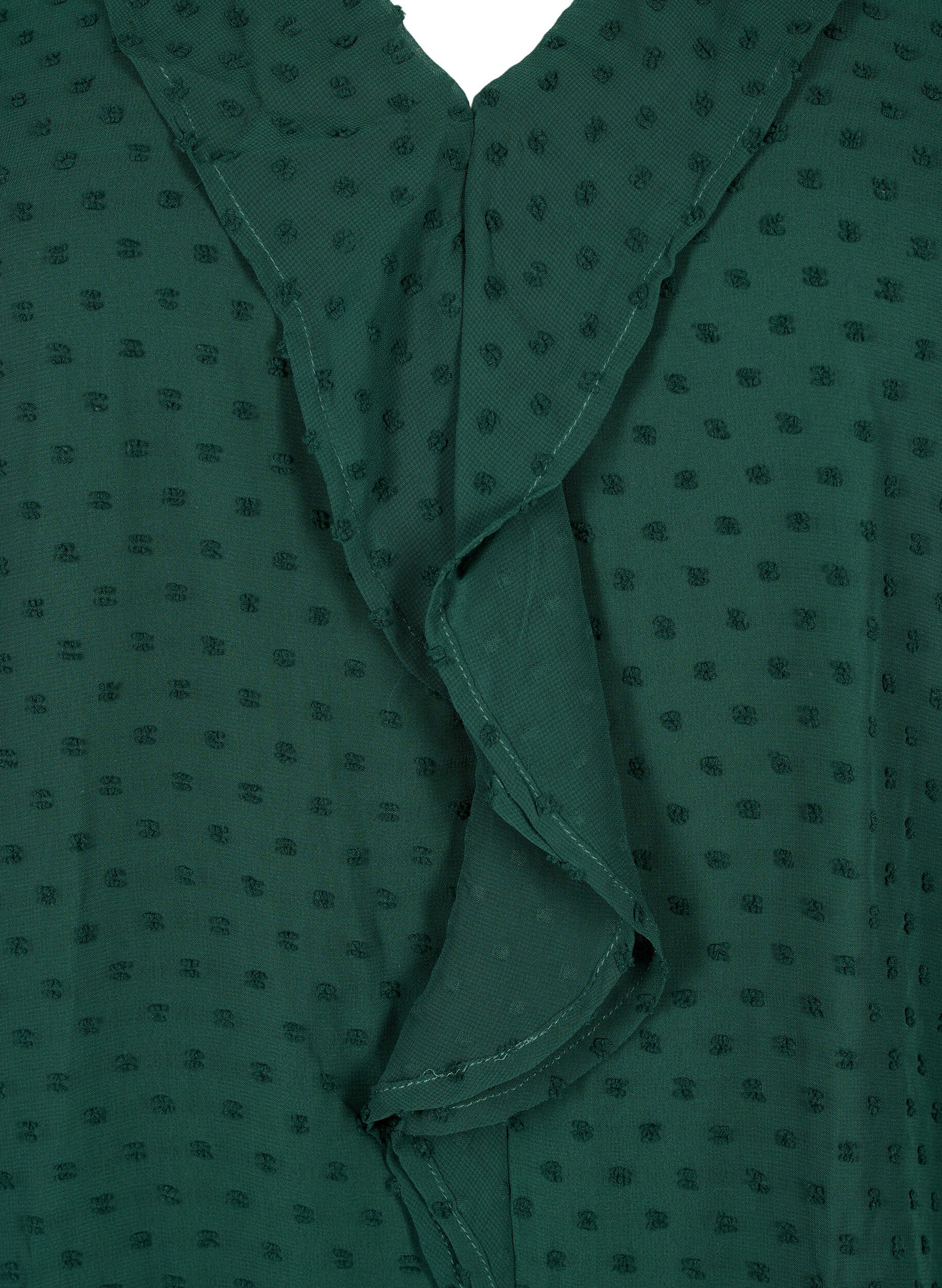 Zizzi Pusero, jossa on r&ouml;yhel&ouml;it&auml; ja pilkullinen tekstuuri, Scarab, Packshot image number 2