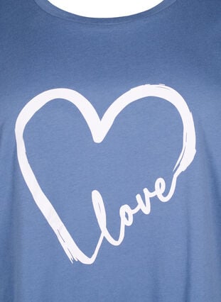 Puuvillainen T-paita painatuksella, Moonlight W.Heart L., Packshot image number 2