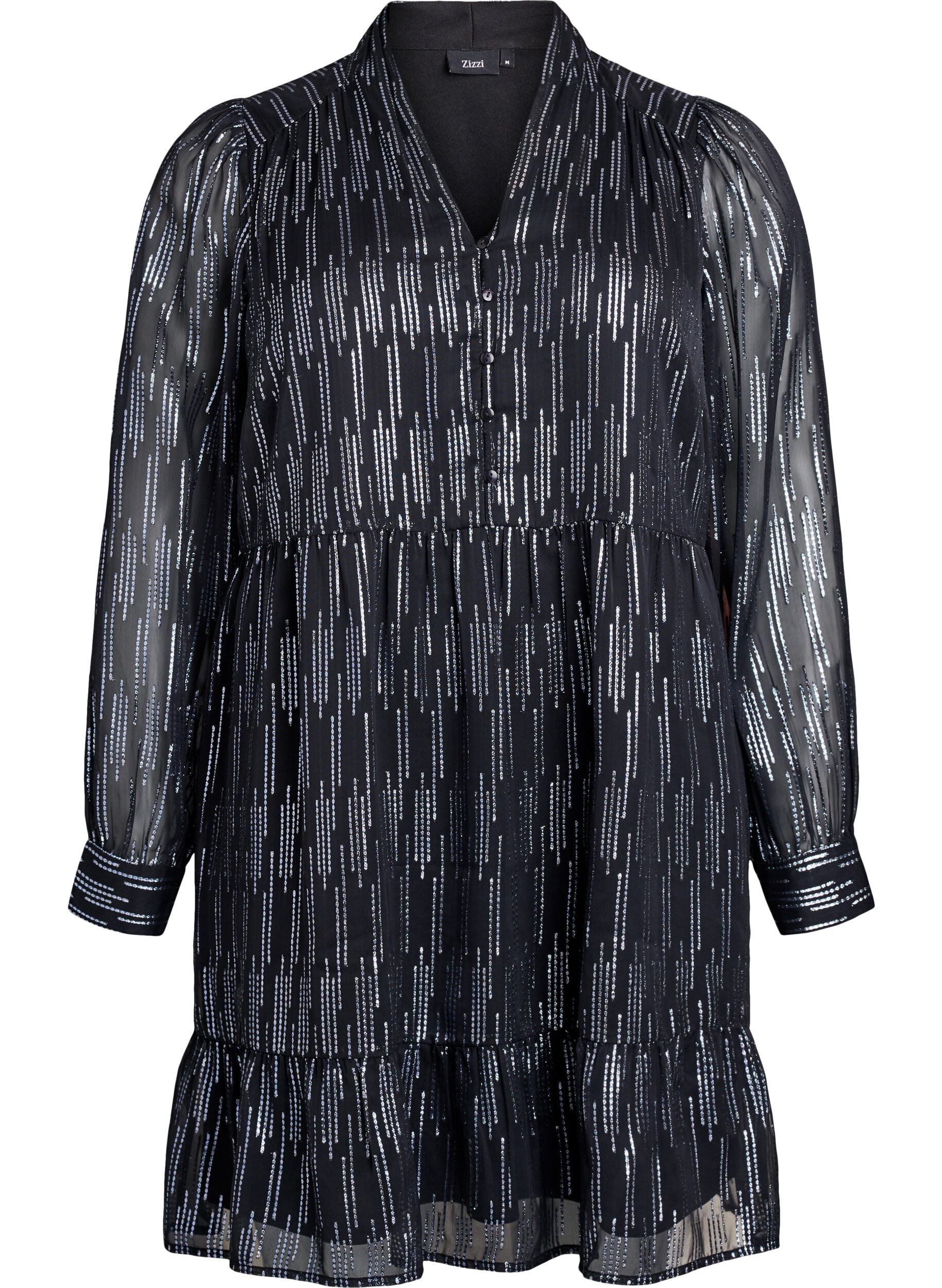 Lyhyt juhlamekko glitterkuviolla