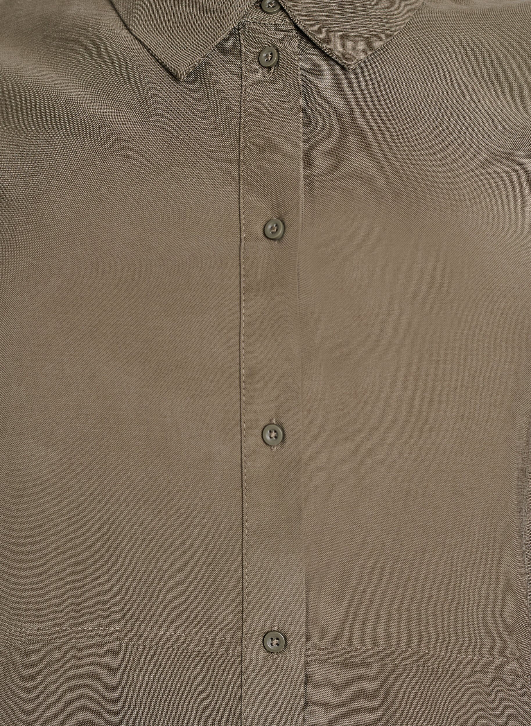 Zizzi FLASH - Paita kauluksella ja k&auml;&auml;ritt&auml;vill&auml; hihoilla, Vihre&auml;, Packshot image number 2