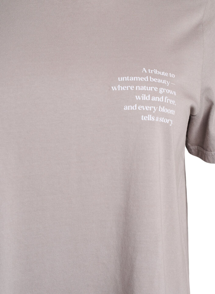 Puuvillainen T-paita etu- ja takaprintill&auml;, 9990, Packshot image number 2