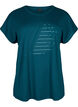 Lyhythihainen t-paita treeniin kuosilla, Deep Teal/Pacific, Packshot image number 0