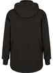 Lyhyt softshell-takki irroitettavalla hupulla, Musta, Packshot image number 1