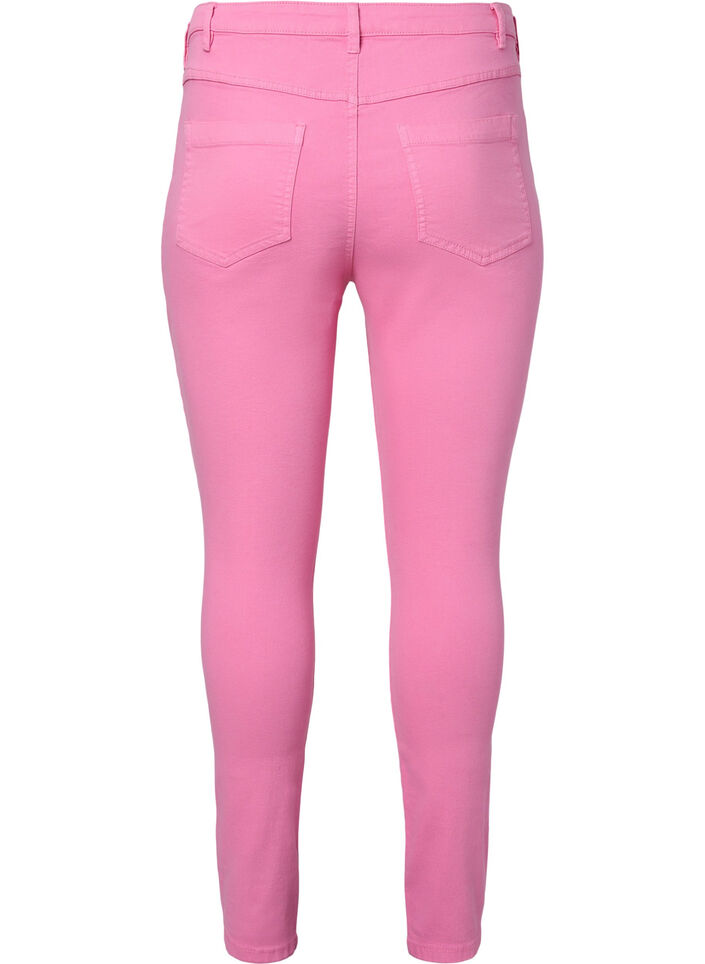 Korkeavyötäröiset Amy farkut super slim fit -mallissa, Rosebloom, Packshot image number 1