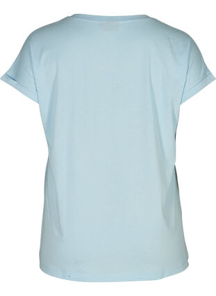 T-paita puuvillasekoitteesta, Dream Blue Mel., Packshot image number 1