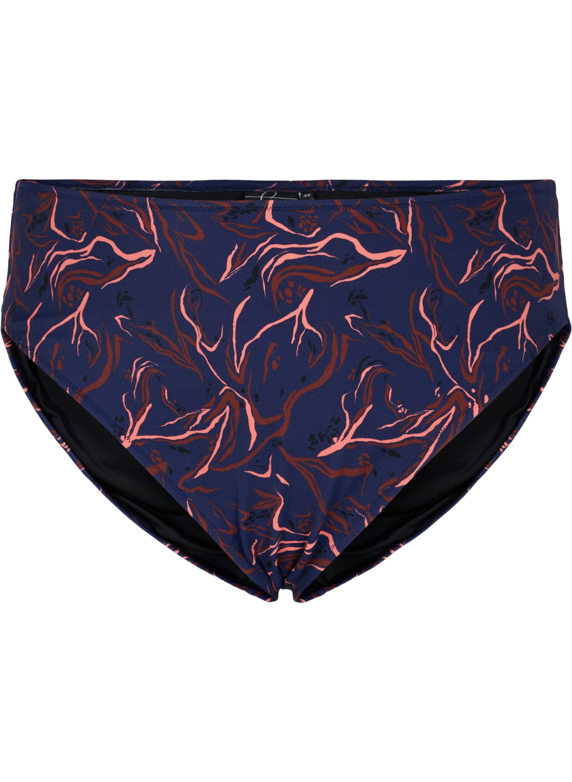 Zizzi Korkeavy&ouml;t&auml;r&ouml;inen bikinialaosa , Musta, Packshot image number 0